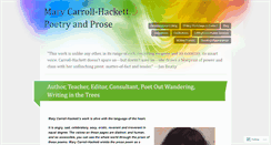 Desktop Screenshot of marycarrollhackett.com